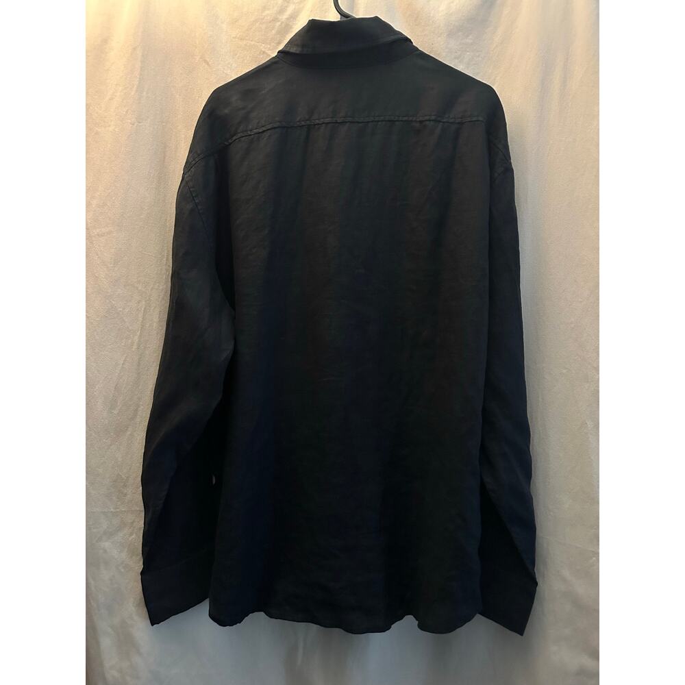 Quince 100% European Linen Relaxed Long Sleeve Shirt Mens XXL NWT - Picture 4 of 9